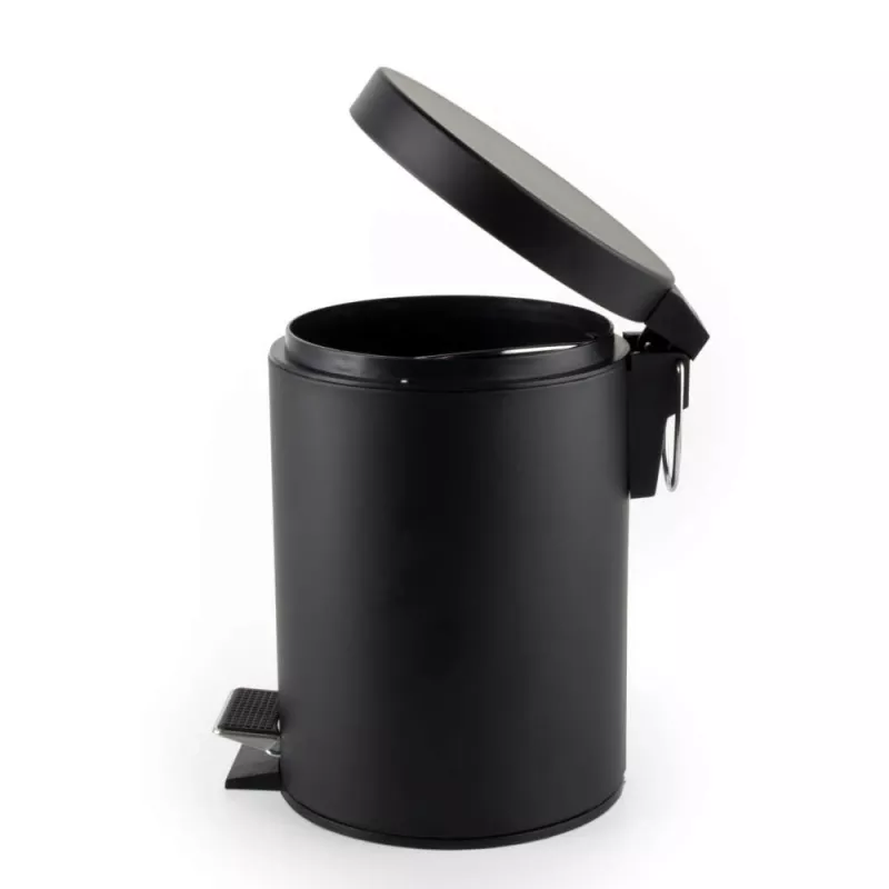 Beldray LA038098BPEU7 3 Liter Soft-Close runder Pedaleimer, Schwarz
