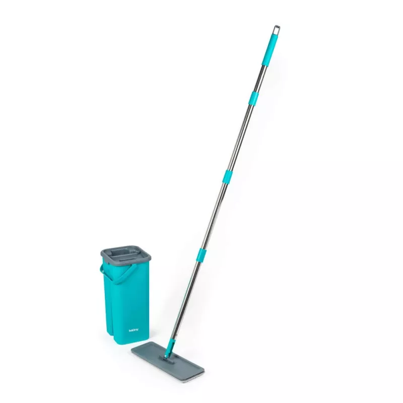 Beldray LA067234NPUF Anti-bac Flachkopf-Mopp- und Eimerset