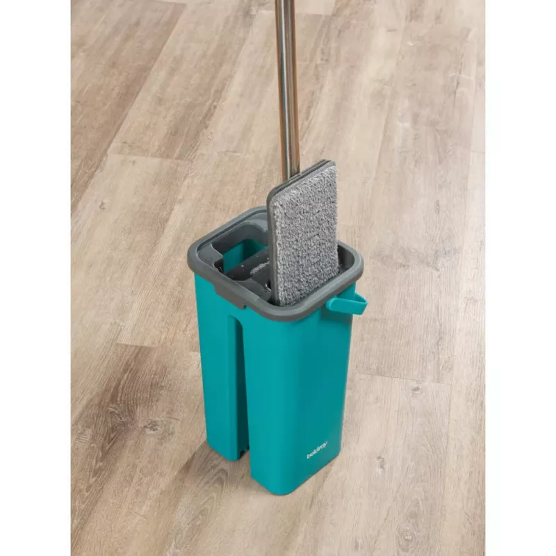 Beldray LA067234NPUF Anti-bac Flachkopf-Mopp- und Eimerset