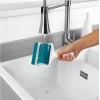 Beldray LA072597FEU7 Pet Plus+ Handheld Gel Lint Roller - Wiederverwendbarer Silikon-Fusselentferner für Tierhaare, Fusseln, Staub - Blau und Grau