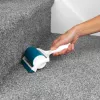 Beldray LA072597FEU7 Pet Plus+ Handheld Gel Lint Roller - Wiederverwendbarer Silikon-Fusselentferner für Tierhaare, Fusseln, Staub - Blau und Grau