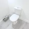 Beldray LA072771PEU7 Anti-bac D-förmiger Toilettensitz, Weiß