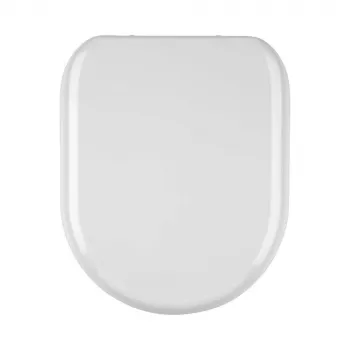 Beldray LA072771PEU7 Anti-bac D-förmiger Toilettensitz, Weiß