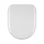 Beldray LA072771PEU7 Anti-bac D-förmiger Toilettensitz, Weiß