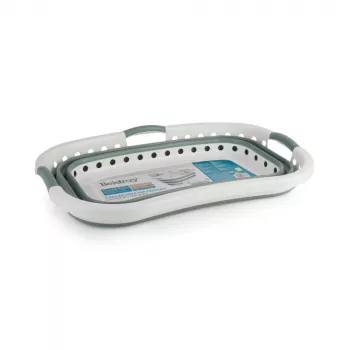 Beldray LA072979GRNFEU7 37 L Collapsible Hip Hugger Wäschekorb - Grün