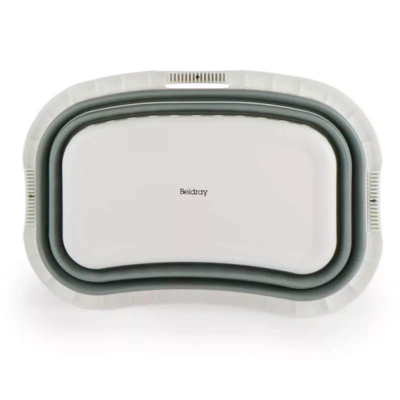 Beldray LA072979GRNFEU7 37 L Collapsible Hip Hugger Wäschekorb - Grün