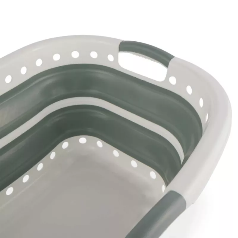 Beldray LA072979GRNFEU7 37 L Collapsible Hip Hugger Wäschekorb - Grün