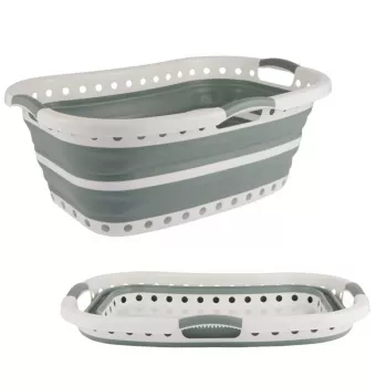 Beldray LA072979GRNFEU7 37 L Collapsible Hip Hugger Wäschekorb - Grün