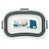 Beldray LA072979PGRYFEU7 Zusammenklappbarer Hip Hugger Wäschekorb - Grau, 38 Liter