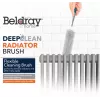 Beldray LA077653FEU7 Deep Clean Radiator Brush - Grau/Schwarz, 75 cm