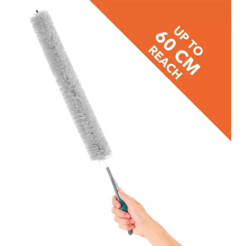 Beldray LA077653FEU7 Deep Clean Radiator Brush - Grau/Schwarz, 75 cm