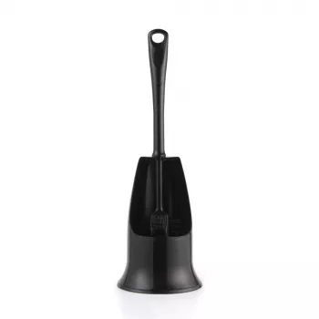 Beldray LA084538BLKPEU7 Anti-bac Toilettenbürsten-Set mit Halter - Schwarz