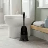 Beldray LA084538BLKPEU7 Anti-bac Toilettenbürsten-Set mit Halter - Schwarz
