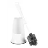 Beldray LA084538PUFFEU7X Antibac Silikon-Toilettenbürste mit Halter, Lila