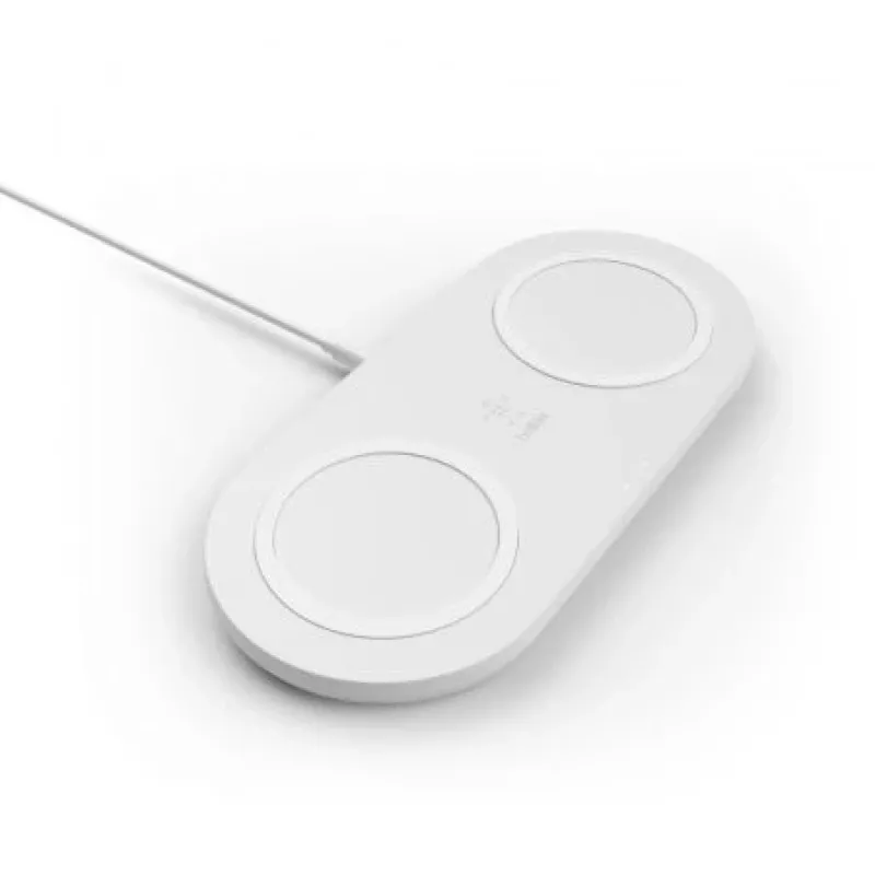 Belkin Dual Wireless Charging Pad 10W Weiß