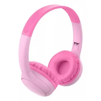 Belkin SoundForm Mini 2 Kids Kabellose On-Ear-Kopfhörer mit Tasche, Pink