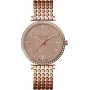 BELLEVUE Woman E64 32mm Quarz Analog Uhr Silber Edelstahl Mesh