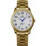 BELLEVUE Woman F11 35mm Swiss Quartz Uhr Edelstahl Leder Schwarz