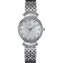 BELLEVUE Damenuhr D48 (32mm) - Quarz Analog, Weißes Zifferblatt, Schwarzes Kunstlederarmband