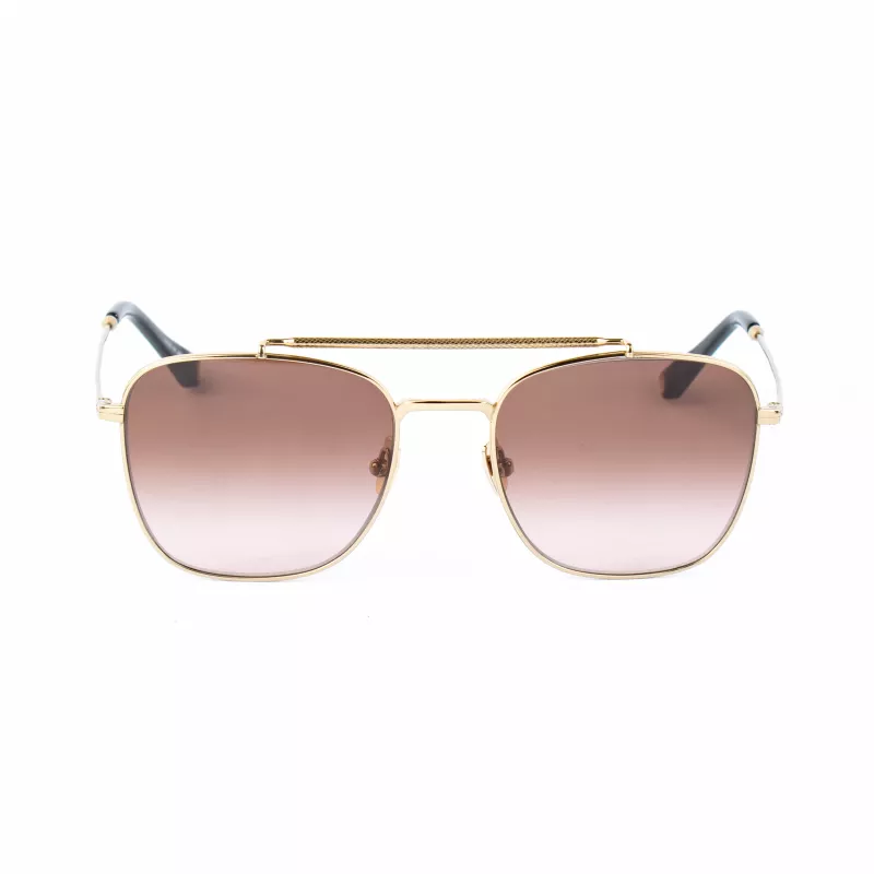 BELSTAFF BECKHAM-S128 Herren-Sonnenbrille - Schwarzer Acetatrahmen, graue Polycarbonatgläser, UV400-Schutz, 53 mm Glasbreite