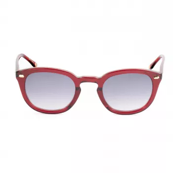 Belstaff Grasmere-S179 Damen-Sonnenbrille - Schwarzer Acetatrahmen, graue Polycarbonat-Gläser, 47/23/145 mm, UV400-Schutz