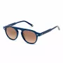 BELSTAFF LARSSON-AZUL Unisex Sonnenbrille Blauer Rahmen Graue Gläser 49/21/145 mm UV400