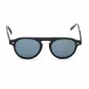 BELSTAFF LARSSON-NEGRO Unisex Sonnenbrille 49/21/145 mm Schwarzer Rahmen Graue Gläser UV400
