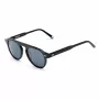 BELSTAFF LARSSON-NEGRO Unisex Sonnenbrille 49/21/145 mm Schwarzer Rahmen Graue Gläser UV400