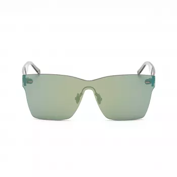 BELSTAFF LUMINORPETROL Damen-Schildsonnenbrille - Petrol Rahmen, Dunkelblau/Grün getönte Gläser, UV400