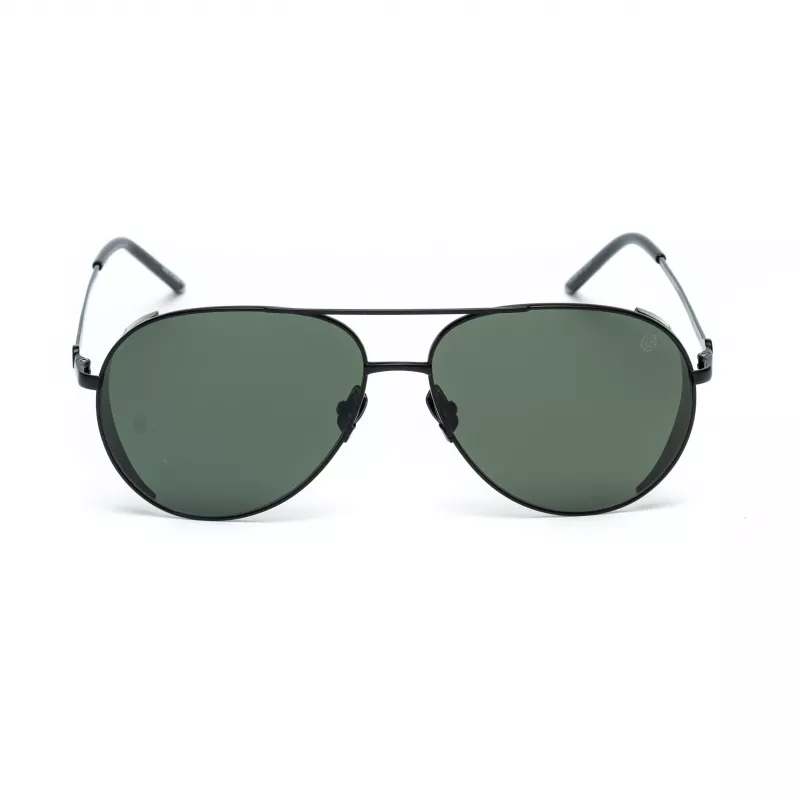 BELSTAFF MAN ARCHER-NEGRO Sonnenbrille (61/14/145 mm) - Schwarzer Rahmen, rauchgraue Gläser