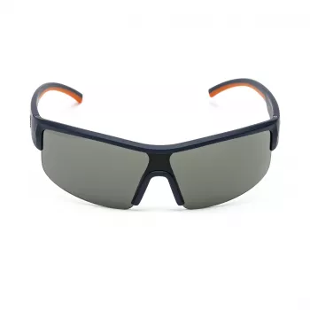 BELSTAFF MAN BLOODHOUNDAZU Sonnenbrille Pilot Metall Gunmetal Blaue Linse 65/12/125 mm