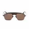 BELSTAFF MAN MAXFORDNEGROW Sonnenbrille 57/18/145 mm Schwarzer Rahmen Graue Gläser UV400