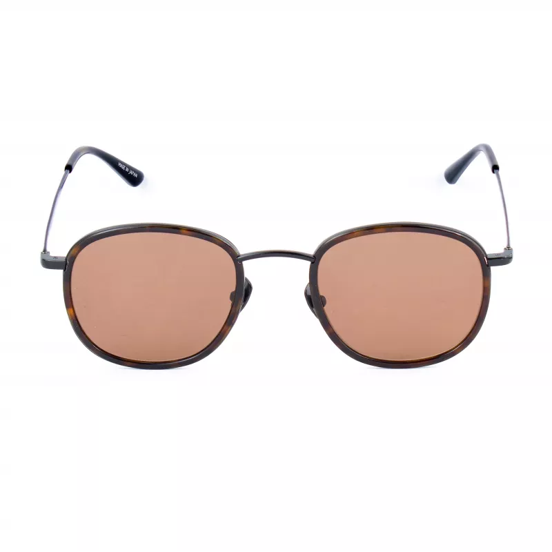 BELSTAFF MAN ORWELL-S072 Sonnenbrille - Schwarzer Rahmen, graue Gläser, 50/22/150 mm