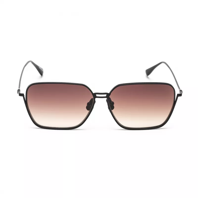 BELSTAFF MAN RIDGEIIGRADMA Sonnenbrille - 60/12/140 mm - Schwarzer Rahmen - Graue Verlaufsgläser