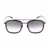 BELSTAFF MAN Ryder CLARS08 Sonnenbrille - Schwarzer Acetatrahmen, graue Polycarbonatgläser, UV400-Schutz, 54/21/145 mm