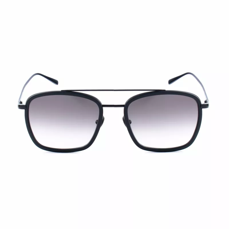 BELSTAFF MAN Ryder CLARS08 Sonnenbrille - Schwarzer Acetatrahmen, graue Polycarbonatgläser, UV400-Schutz, 54/21/145 mm