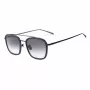 BELSTAFF MAN Ryder CLARS08 Sonnenbrille - Schwarzer Acetatrahmen, graue Polycarbonatgläser, UV400-Schutz, 54/21/145 mm