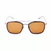 BELSTAFF MAN RYDER-S085 Sonnenbrille Pilot/Aviator Schwarz Acetat Graues Glas 54/21/145 mm