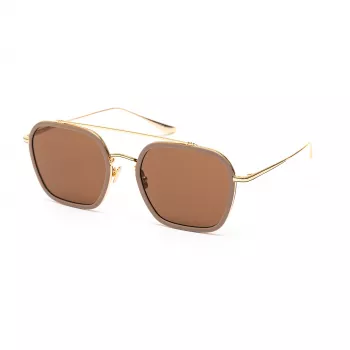 Belstaff Merrick II Herren-Sonnenbrille Beige Braun Gradient 57mm