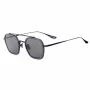 BELSTAFF MERRICK-S137 Unisex-Sonnenbrille - Schwarzer Acetatrahmen, graue UV400-Gläser 47/23/143 mm