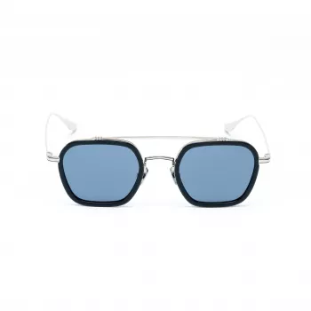 BELSTAFF MERRICKAZULW Herren-Sonnenbrille - Quadratischer Acetatrahmen mit UV400-Schutz (47/23/143 mm)
