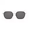BELSTAFF MERRICKIIGRIS Herren eckige Acetat-Sonnenbrille 54/23/143 mm Grau