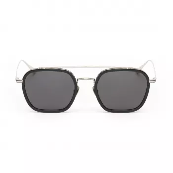 BELSTAFF MERRICKIIGRIS Herren eckige Acetat-Sonnenbrille 54/23/143 mm Grau