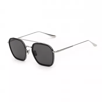BELSTAFF MERRICKIIGRIS Herren eckige Acetat-Sonnenbrille 54/23/143 mm Grau