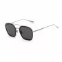 BELSTAFF MERRICKIIGRIS Herren eckige Acetat-Sonnenbrille 54/23/143 mm Grau