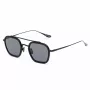 BELSTAFF MERRICKNEGROW Unisex-Sonnenbrille - Schwarzer Rahmen, rauchgraue Gläser, 47/23/143 mm