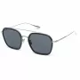 Belstaff Merrikiigris Herren-Sonnenbrille - Grauer Acetatrahmen mit grauen Polycarbonatgläsern - 52/17/140 mm