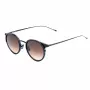 Belstaff Parkgate-S123 Unisex Sonnenbrille - Schwarzer Rahmen, Graue Gläser, 48/21/145 mm