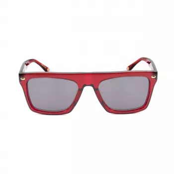 BELSTAFF Randfodii Herren-Sonnenbrille - Acetatrahmen, Polycarbonatgläser, UV400-Schutz, 58mm Glasbreite, Schwarz/Grau