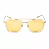 Belstaff Ryder Unisex Sonnenbrille, Klarer Rahmen, Graue Gläser, 54/21/145 mm
